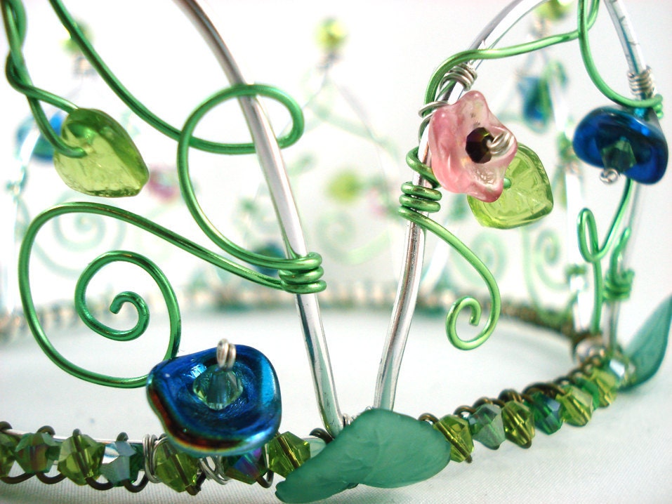 Titania's Blessing - Fairy Queen Crown - Made to Order