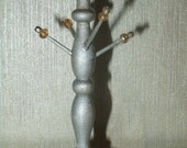 Dollhouse Miniature Handmade OOAK Coat Hat Rack
