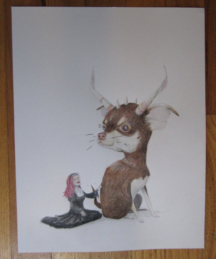 Custom pet portrait