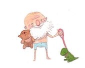 Old man dino bear the clean version