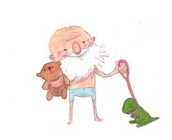 Old man dino bear the clean version