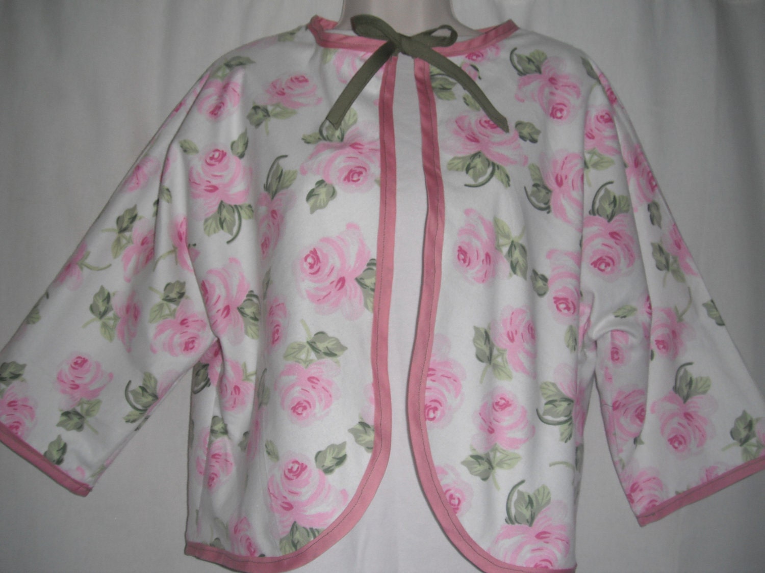 the 50's and warm fashion bedjacket
