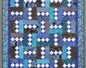25% Off Coupon CodeQuilt Pattern PDF  INSTANT DOWNLOAD - Modern Quilt - Sizes Crib to King - City Lights