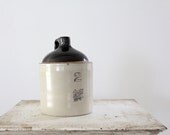 Antique Stoneware Jug // Western Stoneware 2 Gallon Jug