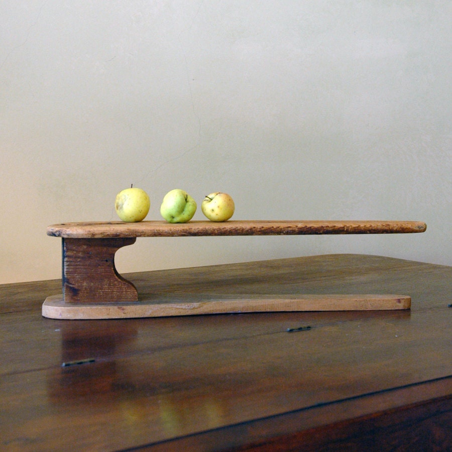 Antique Wood Ironing Board // Pressing the Details