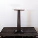 Antique Wood Stand // Wooden Pedestal