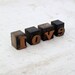 Love // Vintage Letterpress Blocks