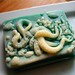 SOAP, Octopus, Garden Soap, Emerald Green, Scented in Sea Breeze, Moisturizing, Vegetable Based