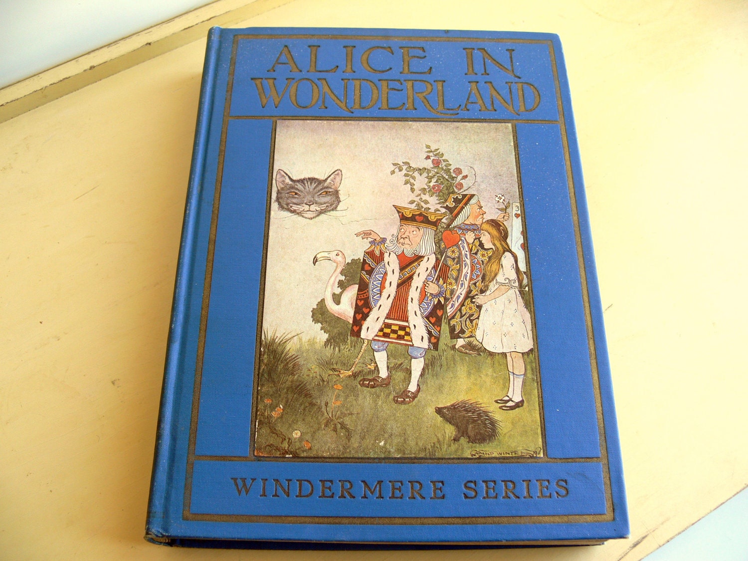 Alice in Wonderland 1916 Rare First Edition - Rand McNally Windermere Series