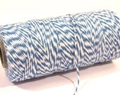 Navy Blue Bakers Twine for gift wrapping, packaging, scrapbooking and card making (240 yards)