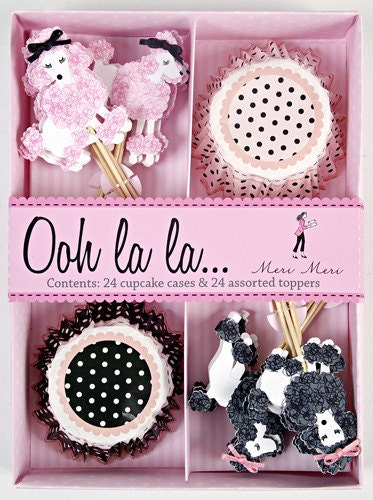 Ooh La La Poodle Cupcake Kit (24 Cupcakes)