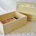 Poplar Floral Keepsake Box