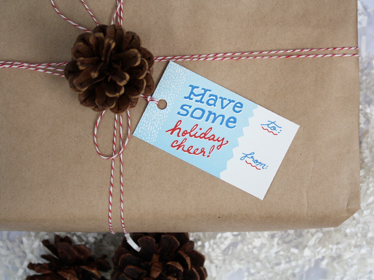 Set of 14 Holiday Gift Tags