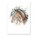 Watercolor Painting 20x27,5 Horse painting - original watercolor painting - large painting