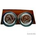 BBQ Pint glasses, TWO etched, great fathers day gift