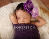 The VIOLET RICHE Headband - Preemie to Adult Sizes Available - Other Colors Available
