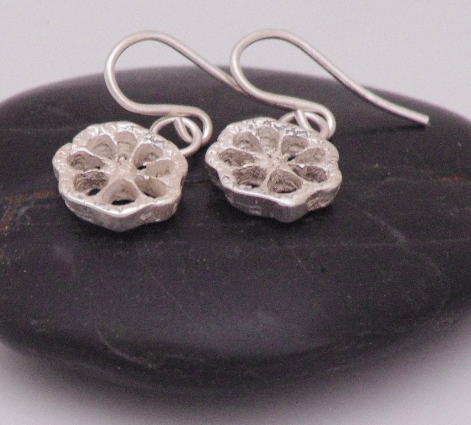 Okra Series Earrings in Sterling