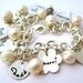 Personalized Charm Bracelet, Personalized Grandmother Bracelet, Sterling Silver, Hand Stamped Jewelry, Brag Bracelet, Family