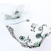 Teapot tea bag holder -  Mint Tea