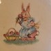 VtG China Bowl Salem Co BUNNY 1940's CHILDRENS