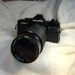 Vintage 1970s Minolta XG7 SLR Camera With Tou Five Star 75-200mm Lens