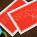 Bringing Postal Back Letterpress Printed Postcard