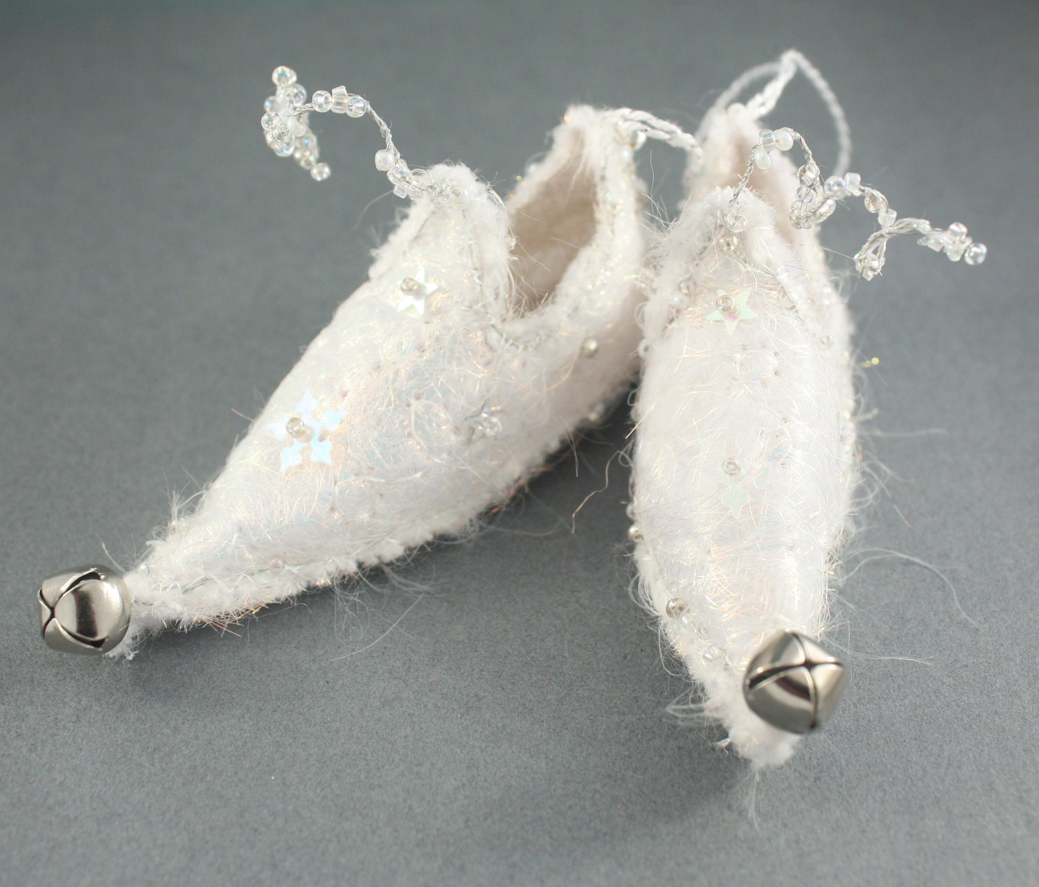 Fairy Shoe Christmas Ornament Ice snowflake fairy Christmas tree Holiday decor