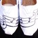 The Musician - Black and White Custom TOMS
