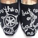 The Anchor - Black and White Custom TOMS