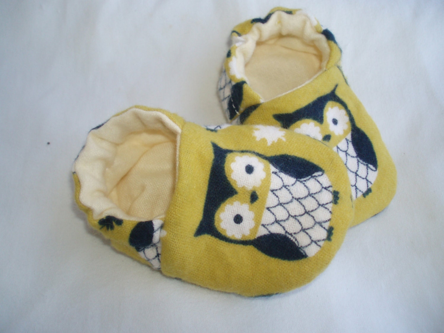 Baby Owl Newborn Baby Shoes Booties  -  Owls