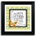 Hebrews 11:1 Art Print 8x8 ... "Now FAITH is being sure of what we HOPE for..."