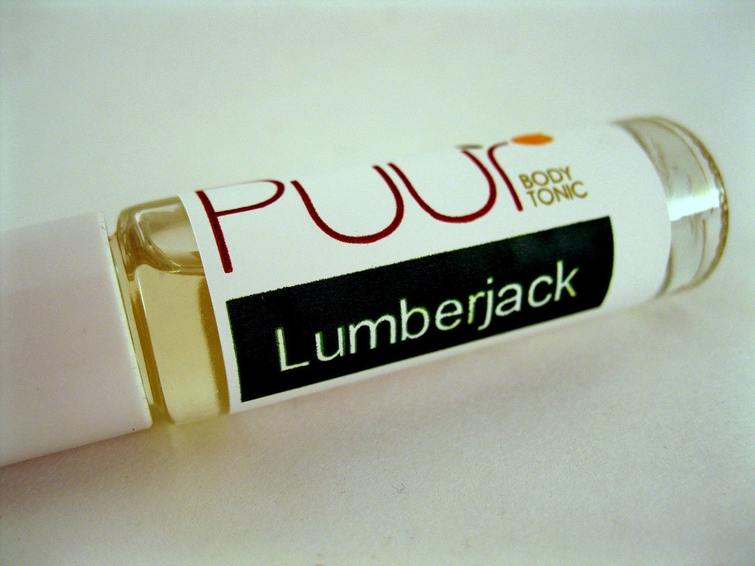 Lumberjack Perfume Oil Roll On Paraben Free Woodsy Sexy Scent .7 ml glass bottle