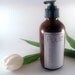 White Citrus Vegan Body Lotion - Luxury Body Lotion in Glass Bottle with Pump - Organic Aloe Juice and Carrot Seed Extract 8oz