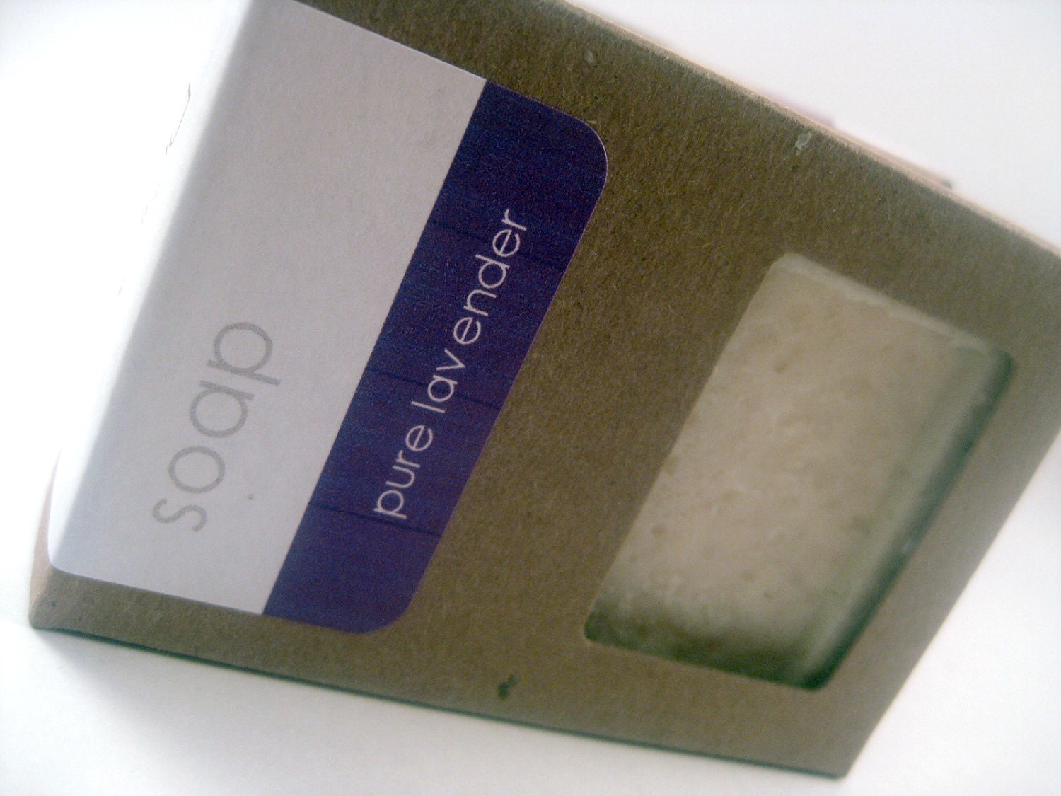 CLEARANCE SALE Lavender Exfoliating Soap - All Natural Vegan Castile Soap Exfoliating with Essential Oils