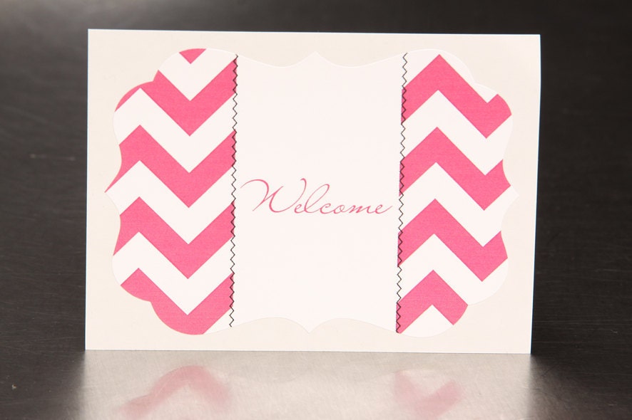 Personalized Wedding Stickers - Zig Zag Chevron - Guest Bag Labels - Candy Bar Stickers - Envelope Seals Custom Designed