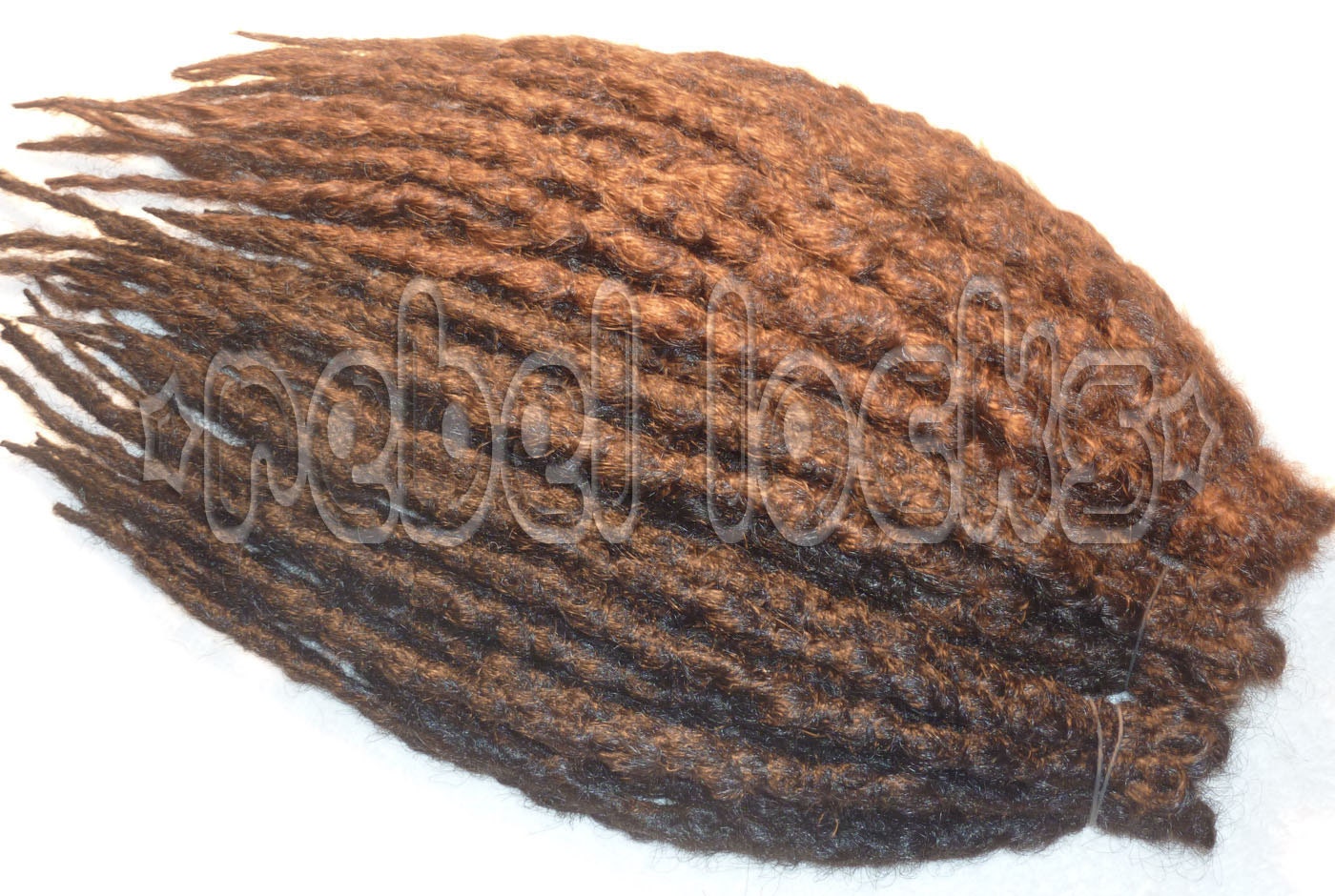 Mixed Brown SE Crocheted Dread Kit - 51 SE's Medium to Long Length - Free US Shipping