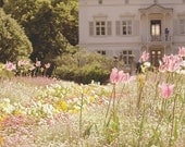 a swiss mansion in spring photograph11x14 custom for Emily