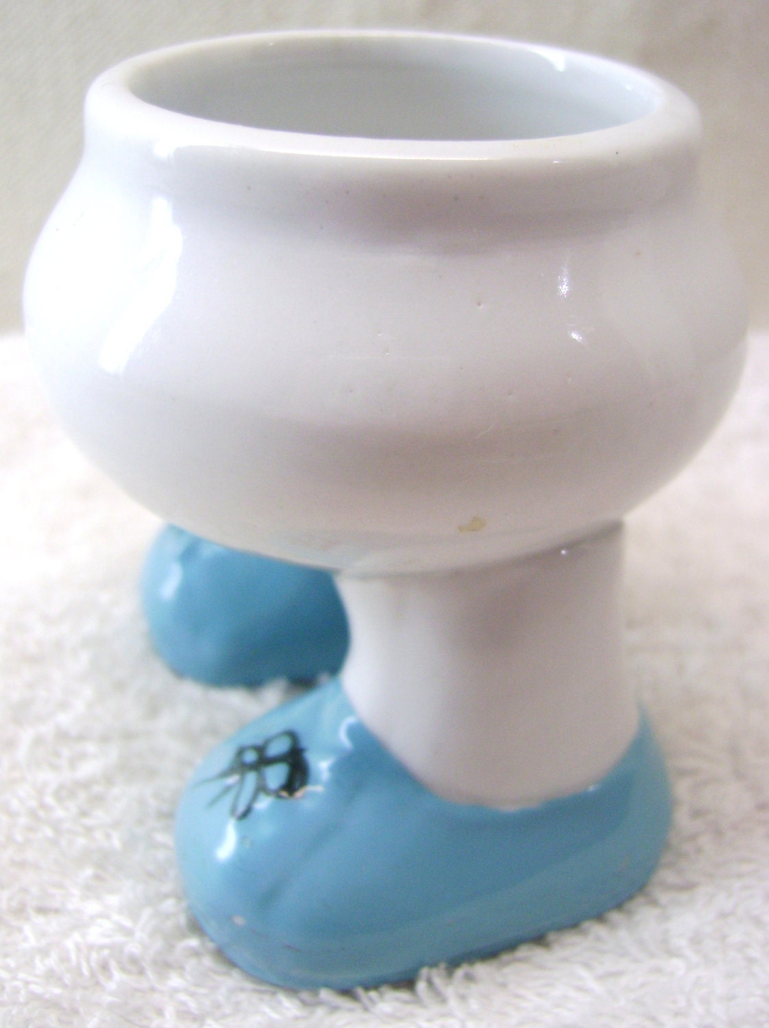 Ceramic Eggs On Legs Walking Egg Cup by HobartCollectables on Etsy