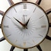 Vintage Smiths Starburst Wall Clock