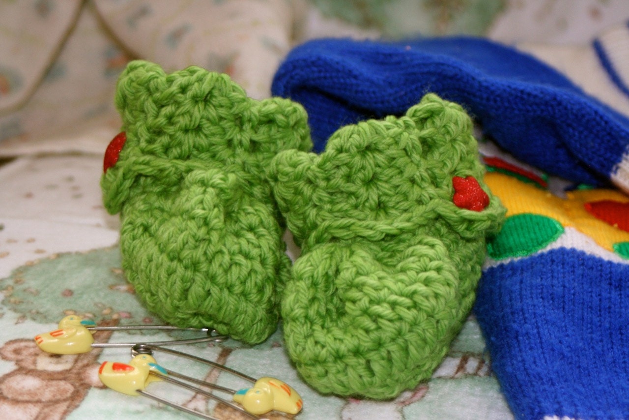 3-in-1 Pattern PDF for Crochet Baby Bootie Set, Moccasin and Cuff Style