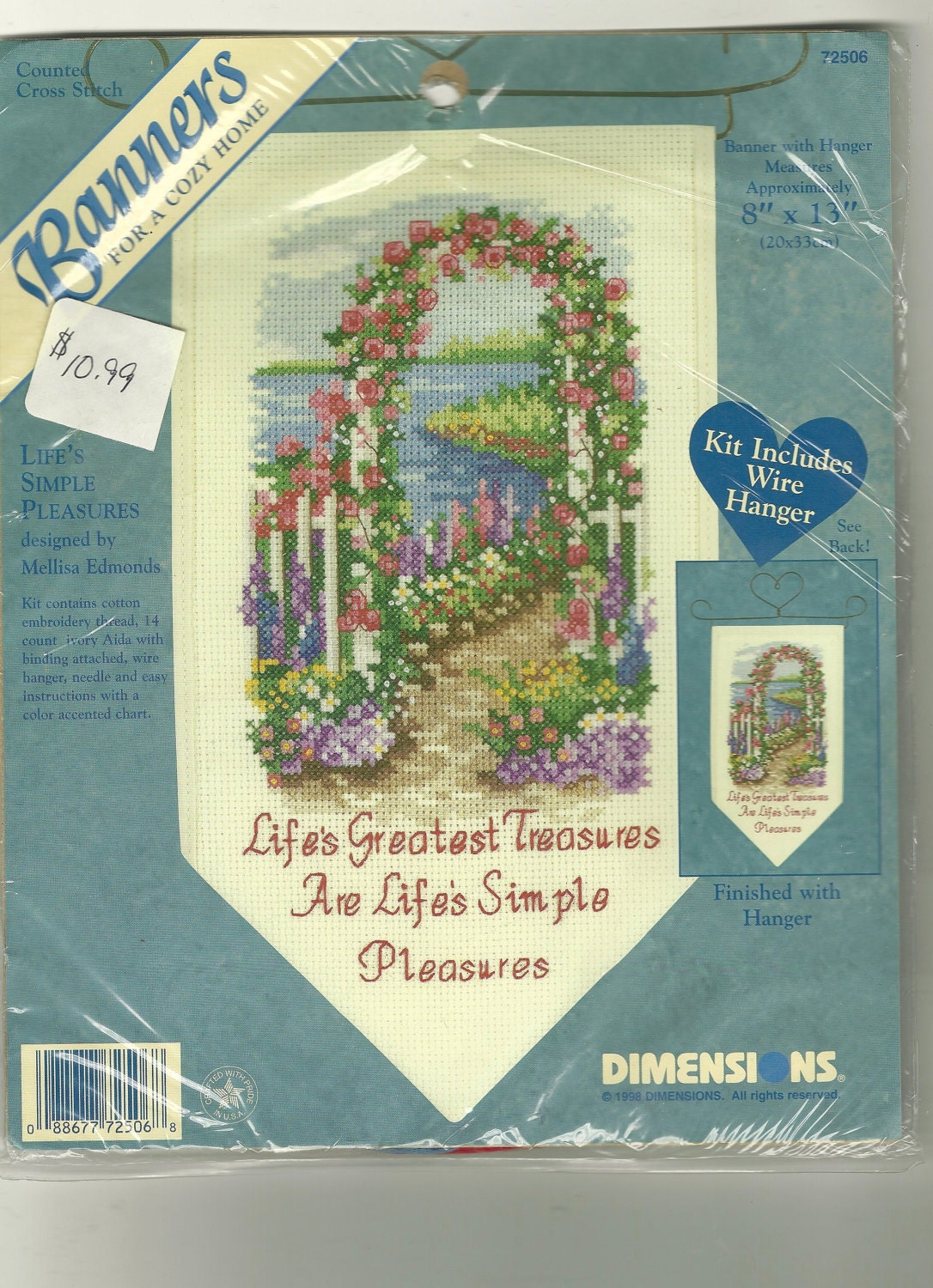 Needlepoint Kit - Needlepoint - Roses - Dimensions - Banner Needlepoint Kit - Dimensions Needlepoint