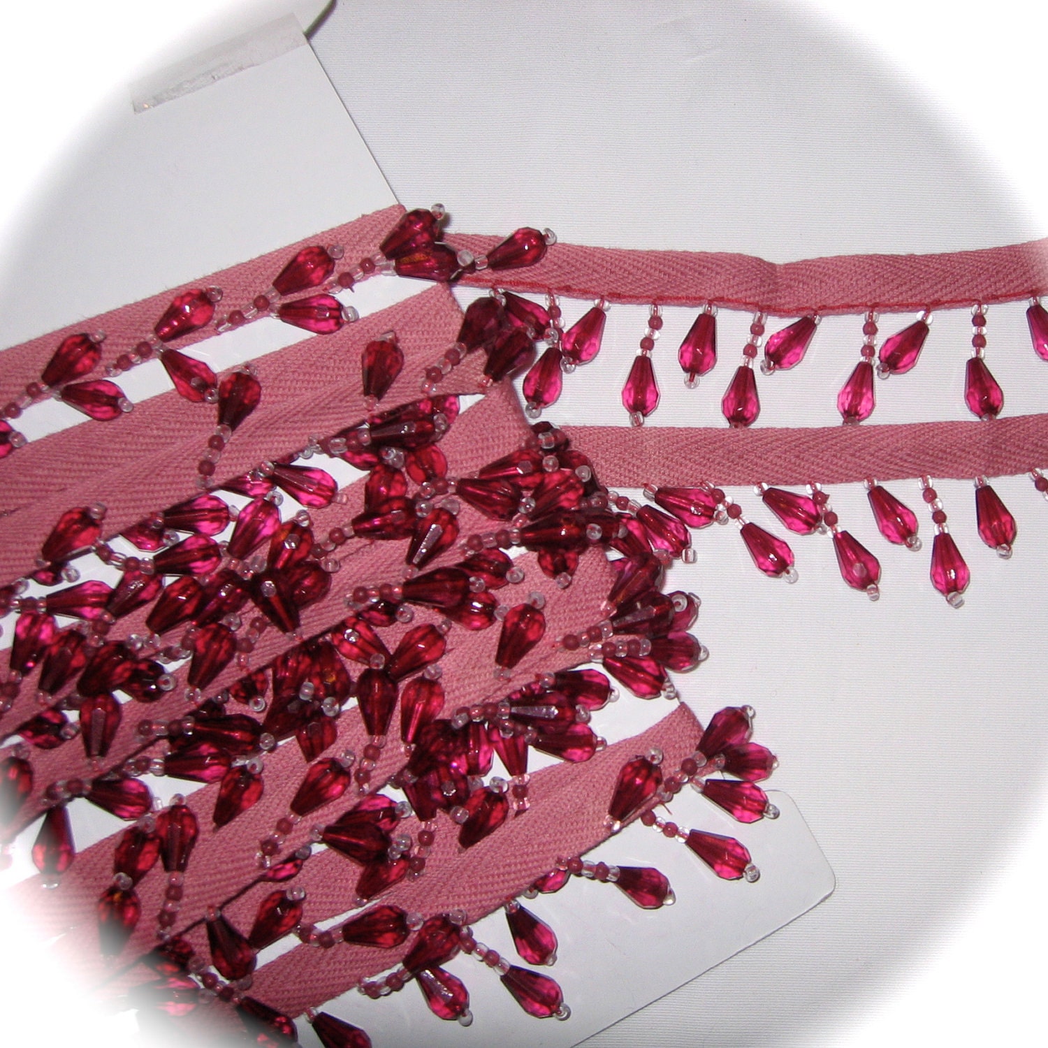 Beaded Trim Sewing Home Decor Trim for Pillow by MartasLoft