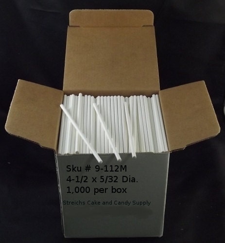 Cake Pop Sticks - 1000 pieces - Lollipop Sticks - Bulk sale