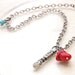 Coral Pillar Necklace (First Chakra - Cold hands & feet, depression, anemia, fatigue)