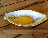 Vintage Modestt Pottery Yellow Candy Dish