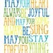 Forever Young print- multi color
