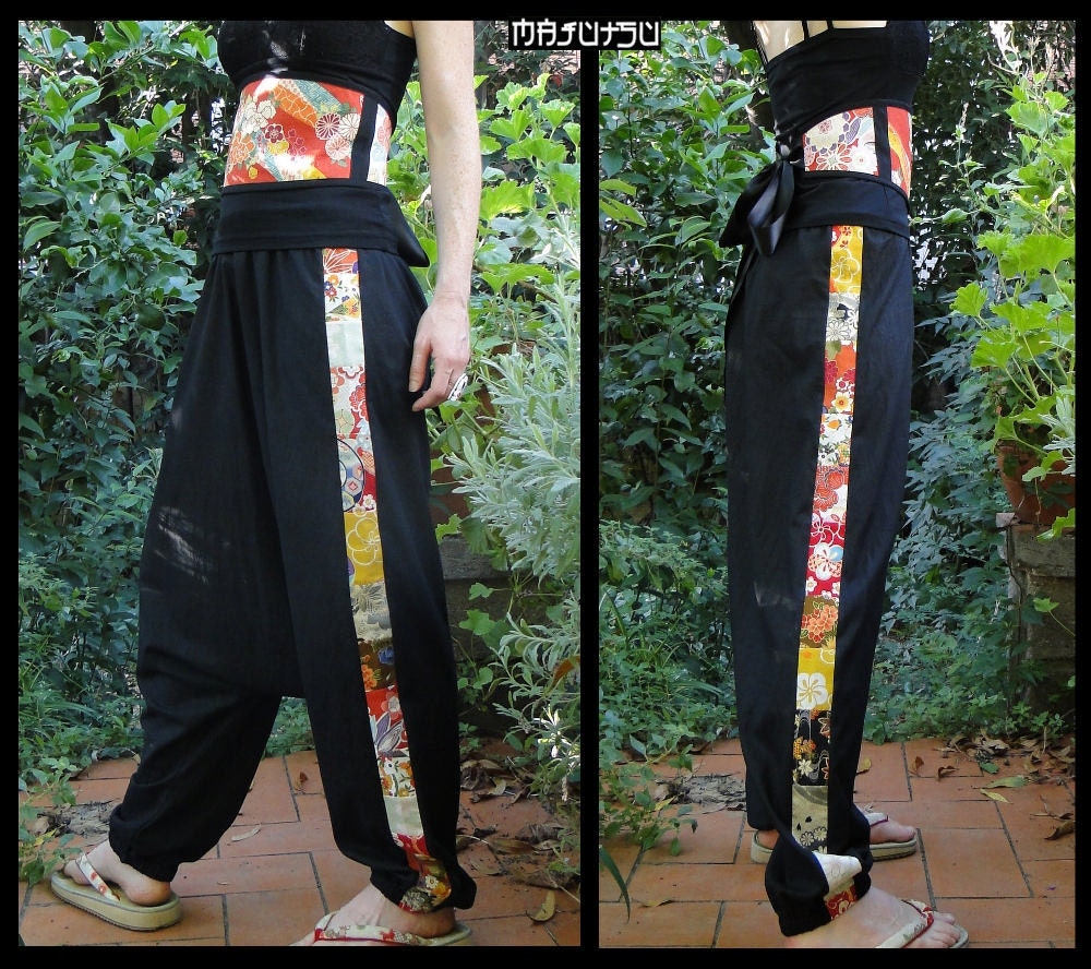 japanese harem pants