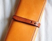 Hand Stitched Leather Long Wallet (special for tinnie)