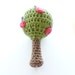 Crochet Apple Tree Rattle Pattern - English and Dutch version available