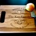 Personalized Cutting Board - Custom Engraved & Monogrammed - White Oak 9" x 12" with handle